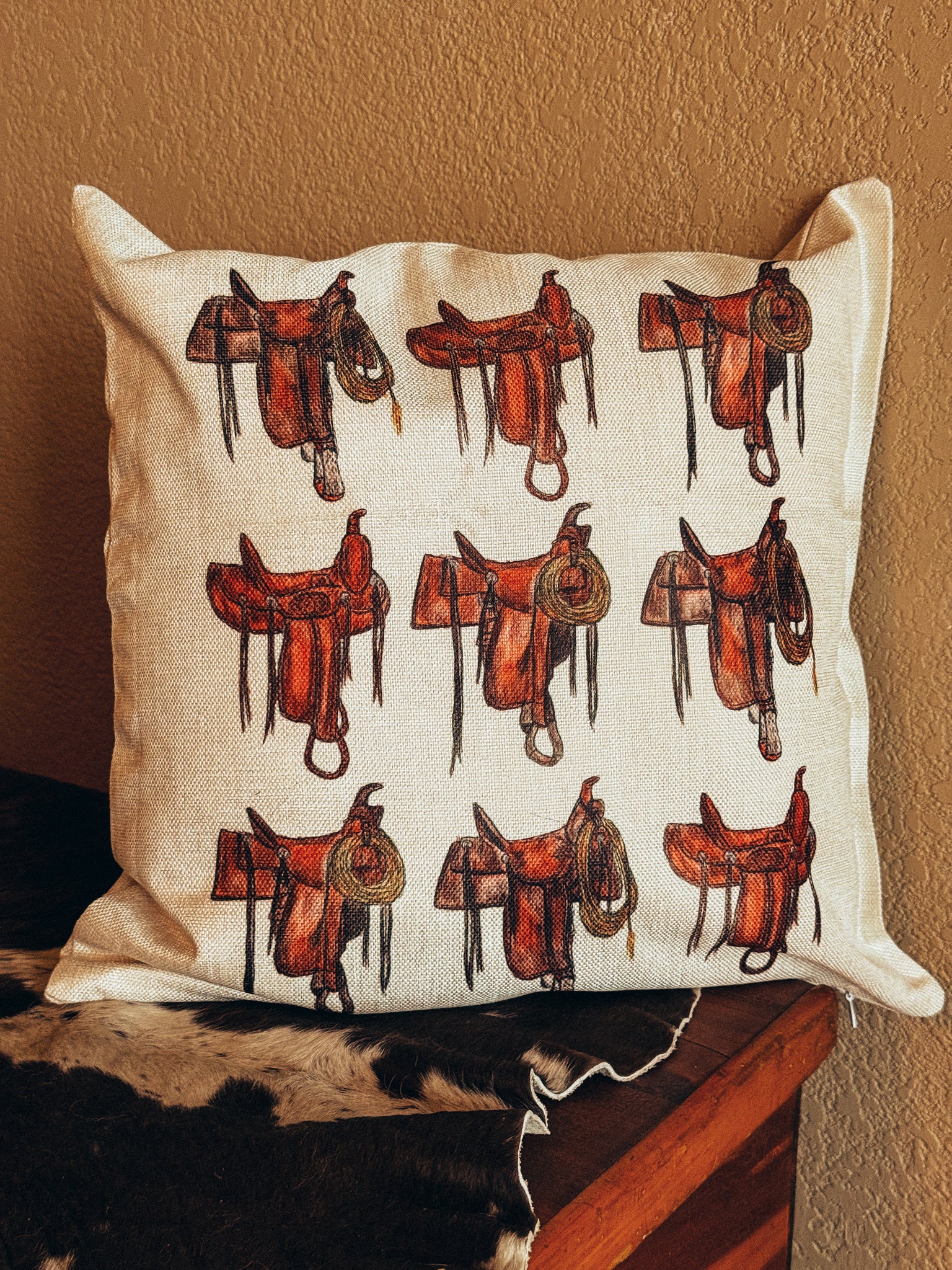 Saddle Pillow Cover