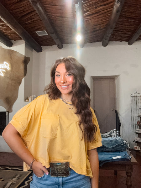 Libby Yellow Tee