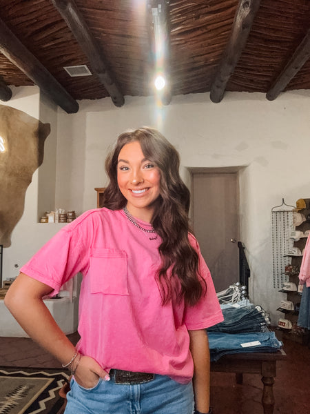 Libby Pink Tee