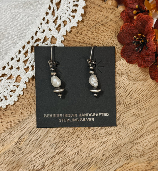 Freshwater Stacked Earrings