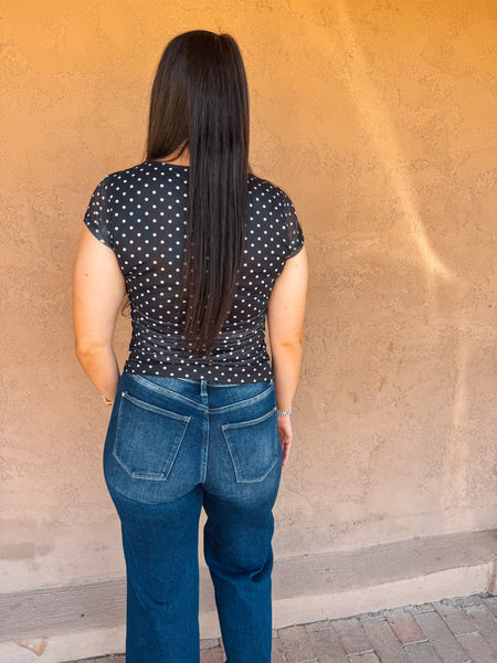 Polka Dot Top