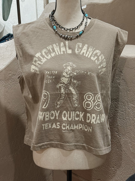 Faster Than Heck Sleeveless Tee