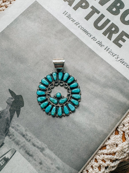 Dust and Denim Pendant