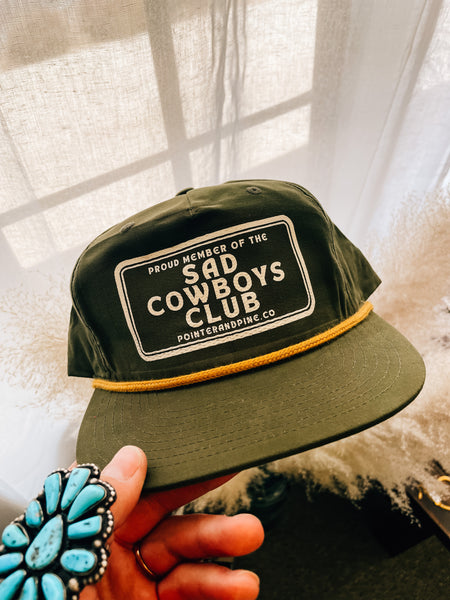 Sad Cowboy Club Hat