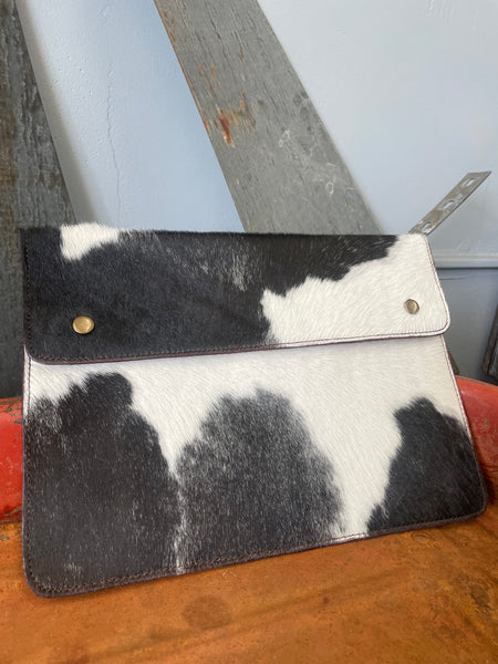 Cowhide Laptop Cover