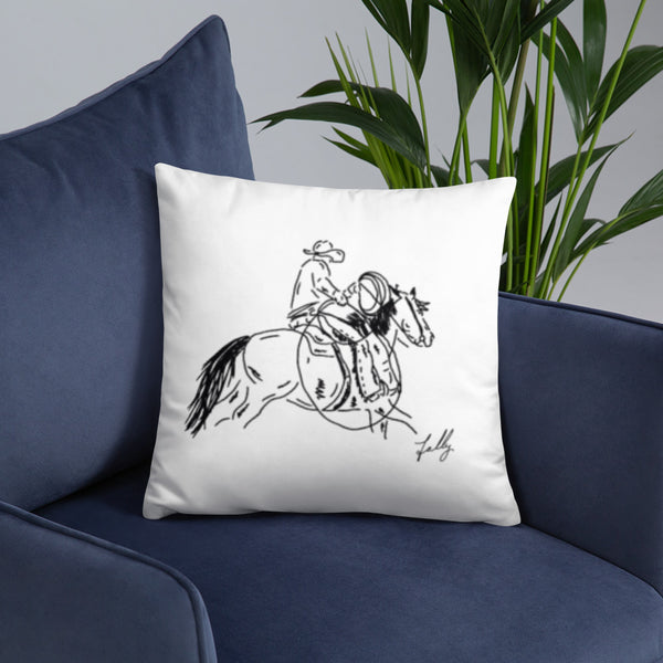 Cowgal Basic Pillow