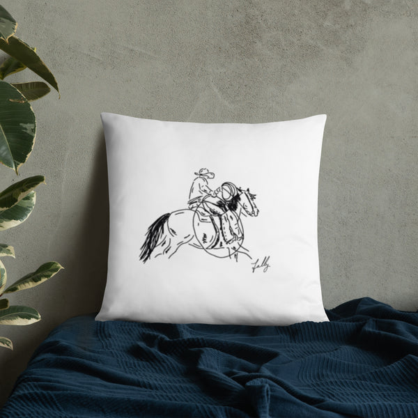 Cowgal Basic Pillow