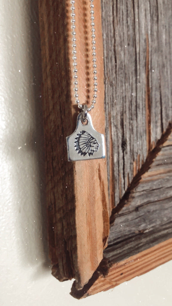 Cattle Brand Tag Necklace – Pintody