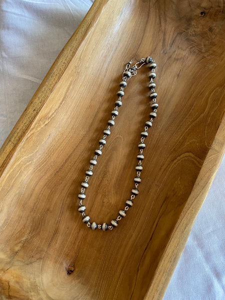 Rosary Pearl Necklace