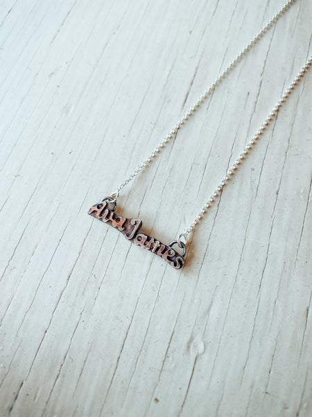 Custom Name Necklace (Made To Order)