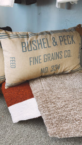 Bushel & Peck Pillow