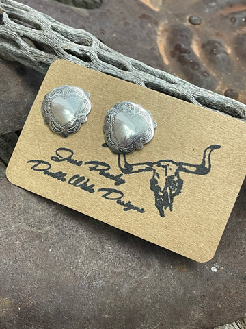 Heart Concho Studs (Made To Order)