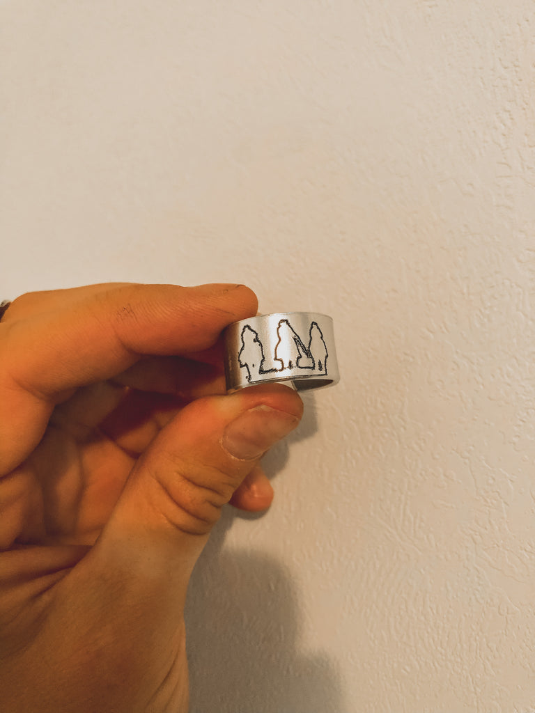 Yellowstone Ring (Made To Order) – Just Peachy Double Wide Designs