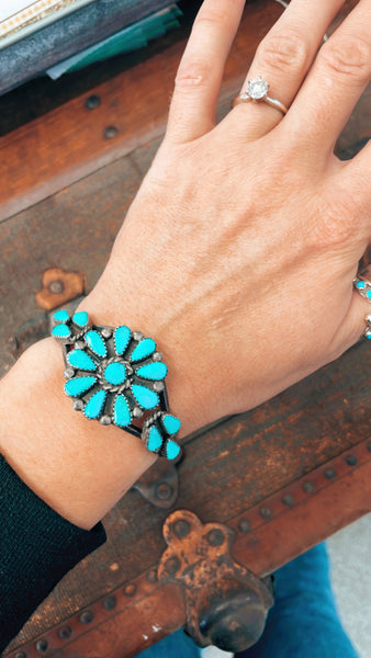 Vintage Cluster Cuff