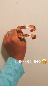 Custom Copper Cuff (Made To Order)
