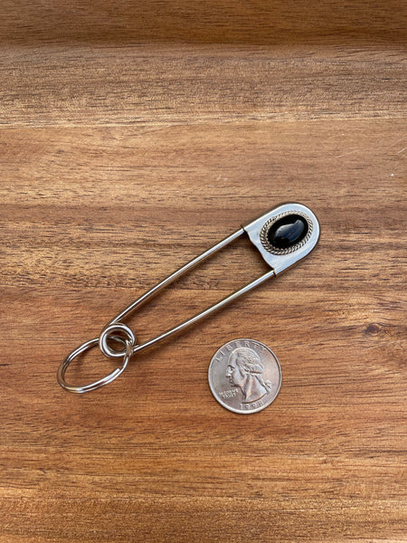 Black Onyx Keychain