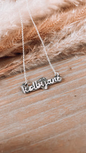 Custom Name Necklace (Made To Order)