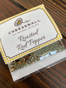 Cheeseball-Roasted Red Pepper