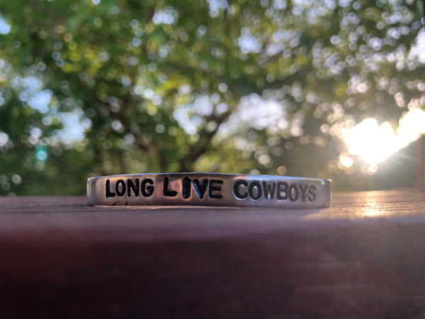 Long Live Cowboys Cuff (Made To Order)