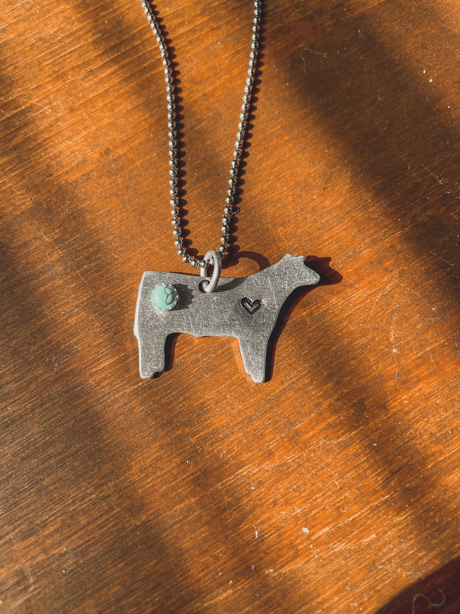 Show Steer Necklace (Made To Order)
