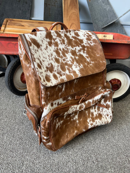 Weekender Cowhide Backpack